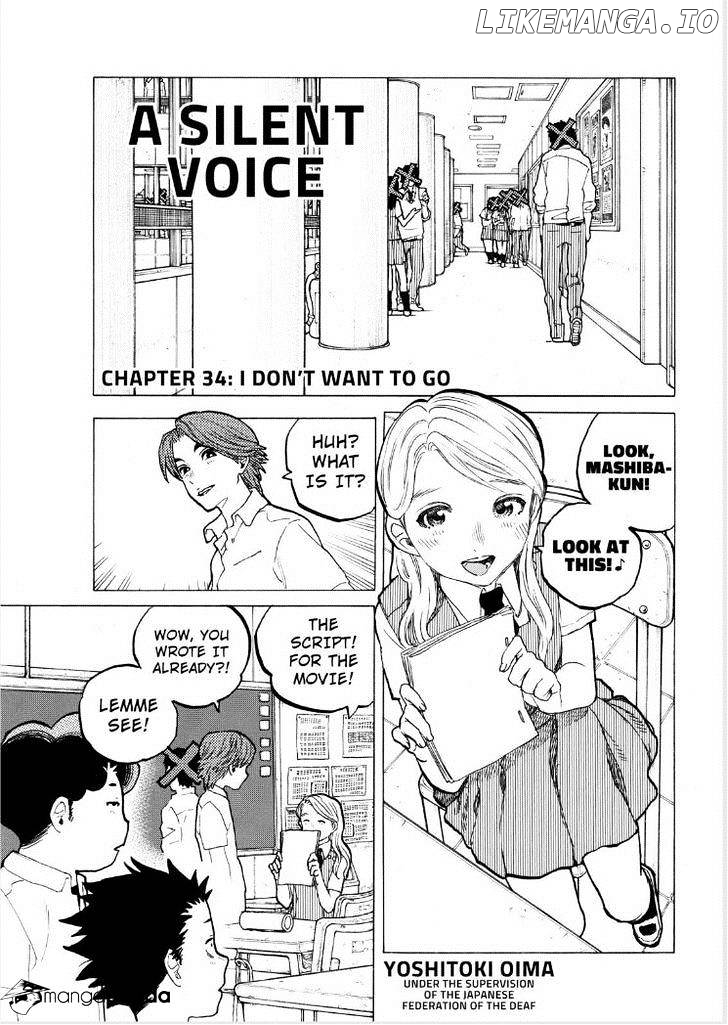 A Silent Voice, Chapter 34 image 02